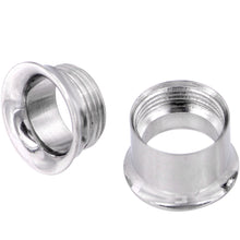 Load image into Gallery viewer, 00G Steel Screw Fit Tunnel Plug Set
