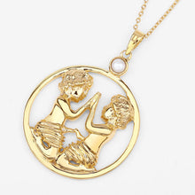 Load image into Gallery viewer, 0.45 Carat Genuine Pearl .925 Sterling Silver Pendant
