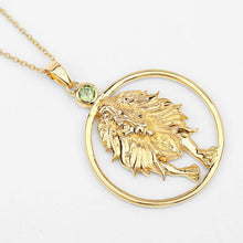 Load image into Gallery viewer, 0.24 Carat Genuine Peridot .925 Sterling Silver Pendant
