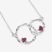 Load image into Gallery viewer, 0.70 Carat Genuine Ruby .925 Sterling Silver Pendant
