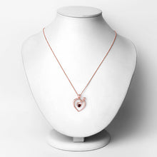 Load image into Gallery viewer, 0.32 Carat Genuine Garnet .925 Sterling Silver Pendant
