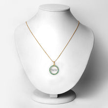 Load image into Gallery viewer, 0.54 Carat Genuine Emerald .925 Sterling Silver Pendant
