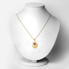 Load image into Gallery viewer, 0.20 Carat Genuine Ruby .925 Sterling Silver Pendant
