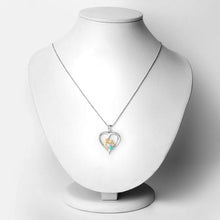 Load image into Gallery viewer, 0.45 Carat Genuine Emerald .925 Sterling Silver Pendant
