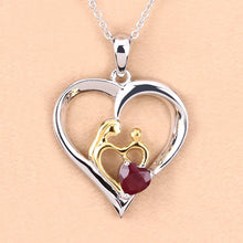 Load image into Gallery viewer, 0.50 Carat Genuine Ruby .925 Sterling Silver Pendant
