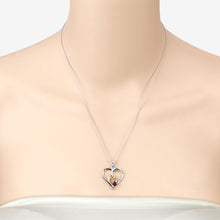 Load image into Gallery viewer, 0.50 Carat Genuine Ruby .925 Sterling Silver Pendant
