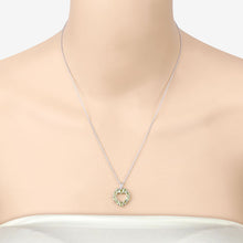 Load image into Gallery viewer, 1.70 Carat Genuine Peridot .925 Sterling Silver Pendant
