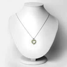 Load image into Gallery viewer, 1.70 Carat Genuine Peridot .925 Sterling Silver Pendant
