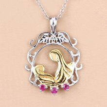 Load image into Gallery viewer, 0.14 Carat Genuine Ruby .925 Sterling Silver Pendant
