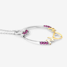 Load image into Gallery viewer, 0.18 Carat Genuine Ruby .925 Sterling Silver Pendant
