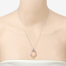 Load image into Gallery viewer, 0.18 Carat Genuine Ruby .925 Sterling Silver Pendant
