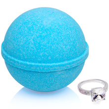 Load image into Gallery viewer, Ocean Breeze Bath Bomb with Jewelry Ring Inside
