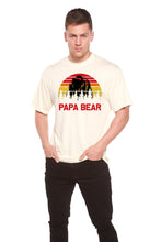Load image into Gallery viewer, Papa Bear Men's Bamboo Viscose/Organic Cotton Short Sleeve Graphic T-Shirt
