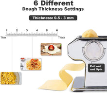 Load image into Gallery viewer, Pasta Maker Roller Machine Fettuccine

