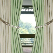 Load image into Gallery viewer, Pearl Curtain Tieback Bling Pearl Bandage Accessories Curtains Holder Buckle Tie Rope Home Decorative Curtain Tieback Decorative Drapery Holdbacks Rope Holder For Home Office 53cm
