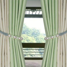 Load image into Gallery viewer, Pearl Curtain Tieback Bling Pearl Bandage Accessories Curtains Holder Buckle Tie Rope Home Decorative Curtain Tieback Decorative Drapery Holdbacks Rope Holder For Home Office 53cm

