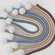 Load image into Gallery viewer, Pearl Magnetic Curtain Clip Curtain Holder Tieback Buckle Clips Hanging Ball Buckle Tie Back Curtain Accessories Home Decor  Decorative Curtain Holdbacks Crystal Tie Backs For Curtains Curtain Holders For Window Draperies
