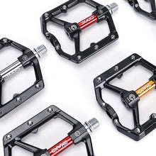 Load image into Gallery viewer, Pedals Flat Sealed Bearings Pedals For Bicycle Mountain Bike Pedals Platform Ultra Light Wide Aluminum Bicycle Pedal Mountain Bike Pedals Aluminum Bicycle Flat Platform Pedals Lightweight Non-Slip Sealed Bearing For Road Mountain
