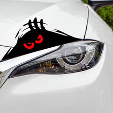 Load image into Gallery viewer, Peeking Monster Scary Eyes Car Sticker Peeking Elf Car Decal Waterproof Car Decal  Vinyl Car Decal Sticker Waterproof Self-adhesive Car Sticker Scratch Cover Decal Auto Decoration Funny Peeking 3D Big Eyes Sticker Car Styling
