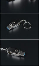 Load image into Gallery viewer, Pen Drive 128GB Metal Gift  Micro-USB Dual Memory Stick for Laptop PC Computer Car Audio Keychain USB 3.0 Flash Drive 1TB Mini USB Stick Original 128gb USB Drive
