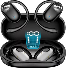 Load image into Gallery viewer, PERESSENTIAL YYK‑580  Wireless Sport Ear-Hook Earbuds Black
