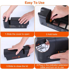 Load image into Gallery viewer, Pest Control Rechargeable Shock Mice Killer with 1800V High Voltage
