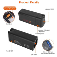 Load image into Gallery viewer, Pest Control Rechargeable Shock Mice Killer with 1800V High Voltage
