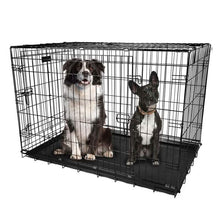 Load image into Gallery viewer, Pet Crates Folding Metal - Assorted Sizes
