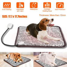 Load image into Gallery viewer, Pet Heating Pat Dog Cat Electric Heating Mat
