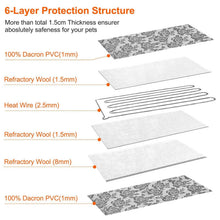 Load image into Gallery viewer, Pet Heating Pat Dog Cat Electric Heating Mat
