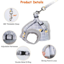 Load image into Gallery viewer, Pet Mesh Harness Dog Leash Puppy Vest
