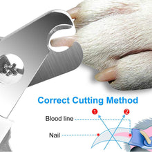 Load image into Gallery viewer, Pet Nail Toe Stainless Steel Trimmer with Nail File
