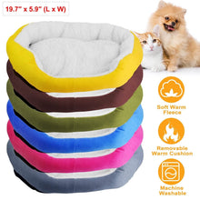 Load image into Gallery viewer, Pet Puppy Cat Soft Warm Fleece Bed
