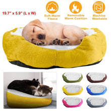 Load image into Gallery viewer, Pet Puppy Cat Soft Warm Fleece Bed
