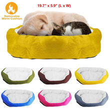 Load image into Gallery viewer, Pet Puppy Cat Soft Warm Fleece Bed

