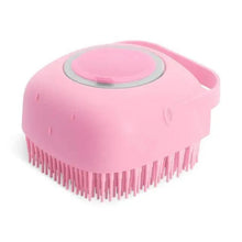 Load image into Gallery viewer, Pet Silicone Shampoo Bath Brush Massage Rubber Comb Bathing Shampoo Colorful Massager For Dogs
