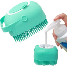 Load image into Gallery viewer, Pet Silicone Shampoo Bath Brush Massage Rubber Comb Bathing Shampoo Colorful Massager For Dogs
