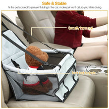 Load image into Gallery viewer, Pet Travel Carrier with Clip-On Safety Leash Zipper Storage Pocket for Pets up to 20lbs
