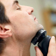 Load image into Gallery viewer, Philips Wet &amp; Dry Shaver 5000 with SkinIQ Tech + Shave Heads, Charging &amp; Cleaning Base (Refurbished)
