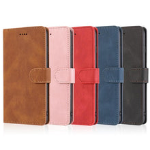 Load image into Gallery viewer, Phone Case For Xiaomi Mi Redmi Note 8 8A 8T 9 9A 9S 10 10S Pro POCO F3 X3 NFC 11 10T Lite 11i 11T Pro Wallet Leather Book Cover Magnetic PU Leather Wallet-Style Business Phone Case Fashion Flip Case with Card Slot
