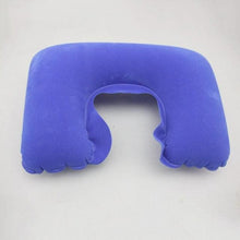 Load image into Gallery viewer, Pillow Inflatable Plane Cute Inflatable Travel Pillow Neck U Rest Travel Pillow Air Cushion Neck Rest U-Shaped Rest Comfortable Portable Inflatable U Shape Neck Comfortable Pillow Office Air Cushion Airplane Driving Nap Support Head Rest
