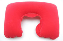 Load image into Gallery viewer, Pillow Inflatable Plane Cute Inflatable Travel Pillow Neck U Rest Travel Pillow Air Cushion Neck Rest U-Shaped Rest Comfortable Portable Inflatable U Shape Neck Comfortable Pillow Office Air Cushion Airplane Driving Nap Support Head Rest
