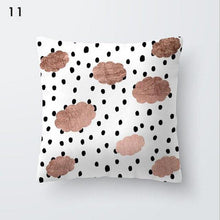 Load image into Gallery viewer, Pink Geometric Decorative Pillow Cushion Covers Polyester Pillow Case Home Pillowcase Decorative Pillowcase For Sofa Cute Charming Home Decor Cushion Cover
