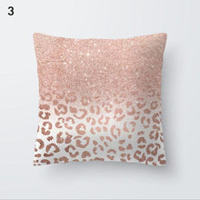 Load image into Gallery viewer, Pink Geometric Decorative Pillow Cushion Covers Polyester Pillow Case Home Pillowcase Decorative Pillowcase For Sofa Cute Charming Home Decor Cushion Cover
