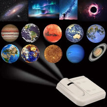 Load image into Gallery viewer, Planet Moon Projection Lamp Galaxy Light
