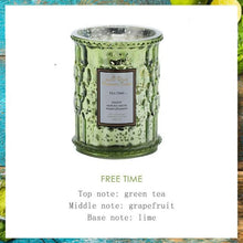 Load image into Gallery viewer, Plant Essential Oil Scented Candle Natural Coconut Wax Smokeless Candles 100% Coconut Hand Poured Coconut Candle Highly Scented Soothe Nerves Glass Cup Aromatic Candle Birthday Gift
