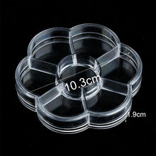 Load image into Gallery viewer, Plastic Jewelry Boxes Plastic Tool Box Adjustable Craft Organizer Storage Beads Bracelet Jewelry Boxes Portable 10 Compartments Clear Plastic Storage Box Jewelry Organizer Container
