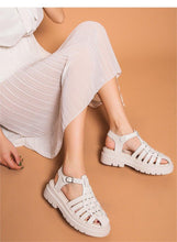 Load image into Gallery viewer, Platform Women's Sandals Summer Fashion Women Beach Classic Sandal Comfortable Beach  Pool Platforms Sandals With Buckle Open Toe Ankle Strap Thick-Soled Casual Women's Shoes
