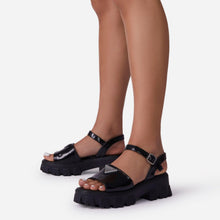 Load image into Gallery viewer, Platform Women's Sandals Summer Fashion Women Beach Classic Sandal Comfortable Beach  Pool Platforms Sandals With Buckle Open Toe Ankle Strap Thick-Soled Casual Women's Shoes
