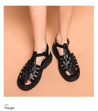 Load image into Gallery viewer, Platform Women's Sandals Summer Fashion Women Beach Classic Sandal Comfortable Beach  Pool Platforms Sandals With Buckle Open Toe Ankle Strap Thick-Soled Casual Women's Shoes
